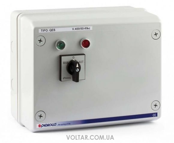 Пульт управления QES 300 для трёхфазных фекальных насосов Pedrollo в Перми 