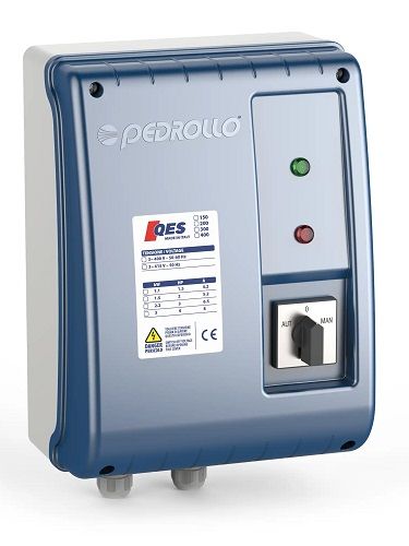 Пульт управления  QES 200 для трёхфазных фекальных насосов Pedrollo в Перми 
