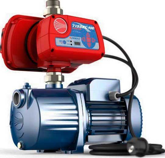 Установка повышения давления Pedrollo серии TISSEL TS1 - 2CP 25/130 в Перми 