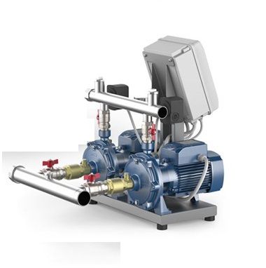 Станция поддержания давления Pedrollo Combipress CB2-2CPm 25/130 в Перми 