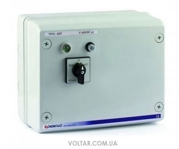 Пульт управления QST 3000 для трёхфазных скважинных насосов Pedrollo с датчиком уровня в Перми 